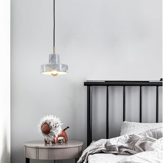 Cunorora Premium Nordic Art Aura Marbre Pendentif Lampe