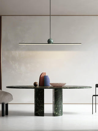 Mariiella Suspension en Marbre Minimaliste Linéaire