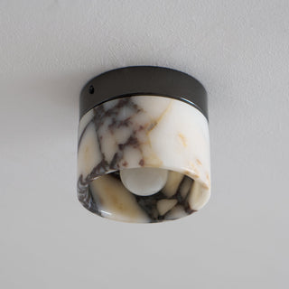 Selielle Plafonnier en Marbre Rond