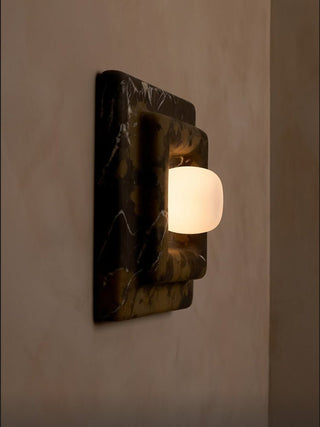 Ziv Applique Murale Carrée en Marbre à Couches