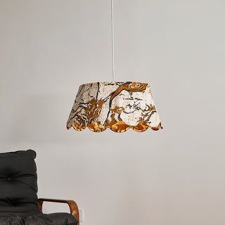 Vavenia Suspension en Tissu à La Forme Escallop Créativité