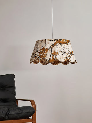 Vavenia Suspension en Tissu à La Forme Escallop Créativité