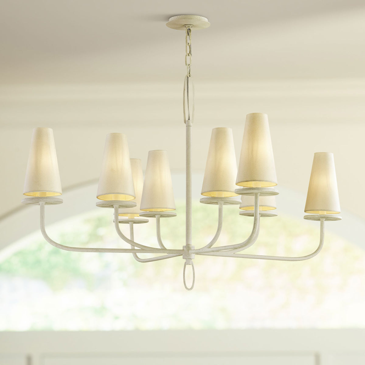 Curaeara Lustre Laiton Tissu Industriel Vintage