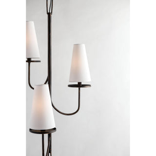 Curaeara Lustre Laiton Tissu Industriel Vintage