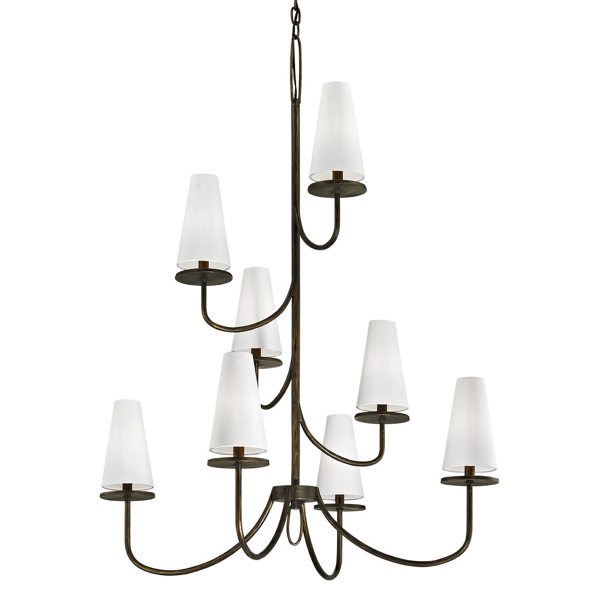 Curaeara Lustre Laiton Tissu Industriel Vintage