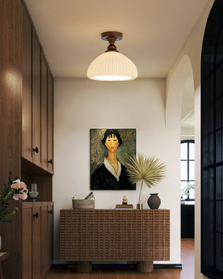 Alveneth Plafonnier en Verre Art Nordique Premium-Luire
