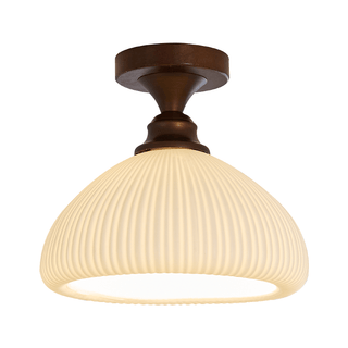 Alveneth Plafonnier en Verre Art Nordique Premium-Luire