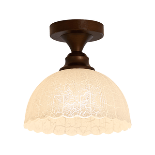 Alveneth Plafonnier en Verre Art Nordique Premium-Luire