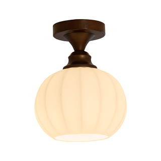 Alveneth Plafonnier en Verre Art Nordique Premium-Luire