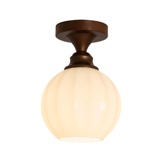 Alveneth Plafonnier en Verre Art Nordique Premium-Luire