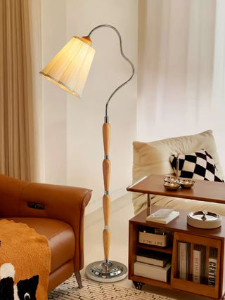 Foster Lampadaire en Bois Vintage