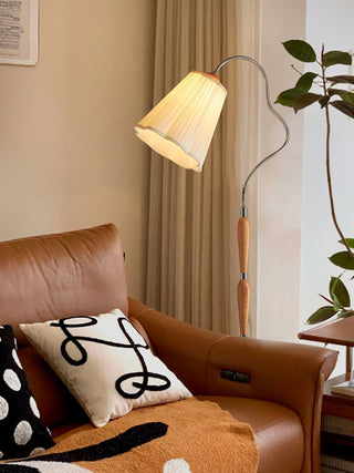 Foster Lampadaire en Bois Vintage