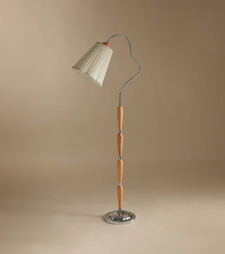 Foster Lampadaire en Bois Vintage