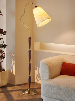 Foster Lampadaire en Bois Vintage