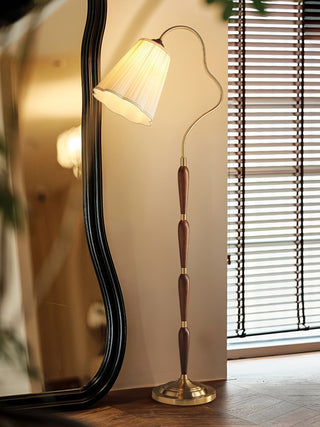 Foster Lampadaire en Bois Vintage