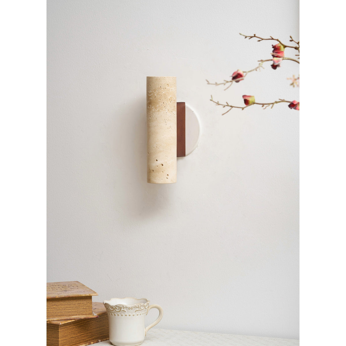 Uvineth Applique Murale Travertin Minimaliste Moderne