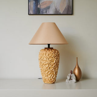 Isaac Lampe de Table en Céramique Vintage