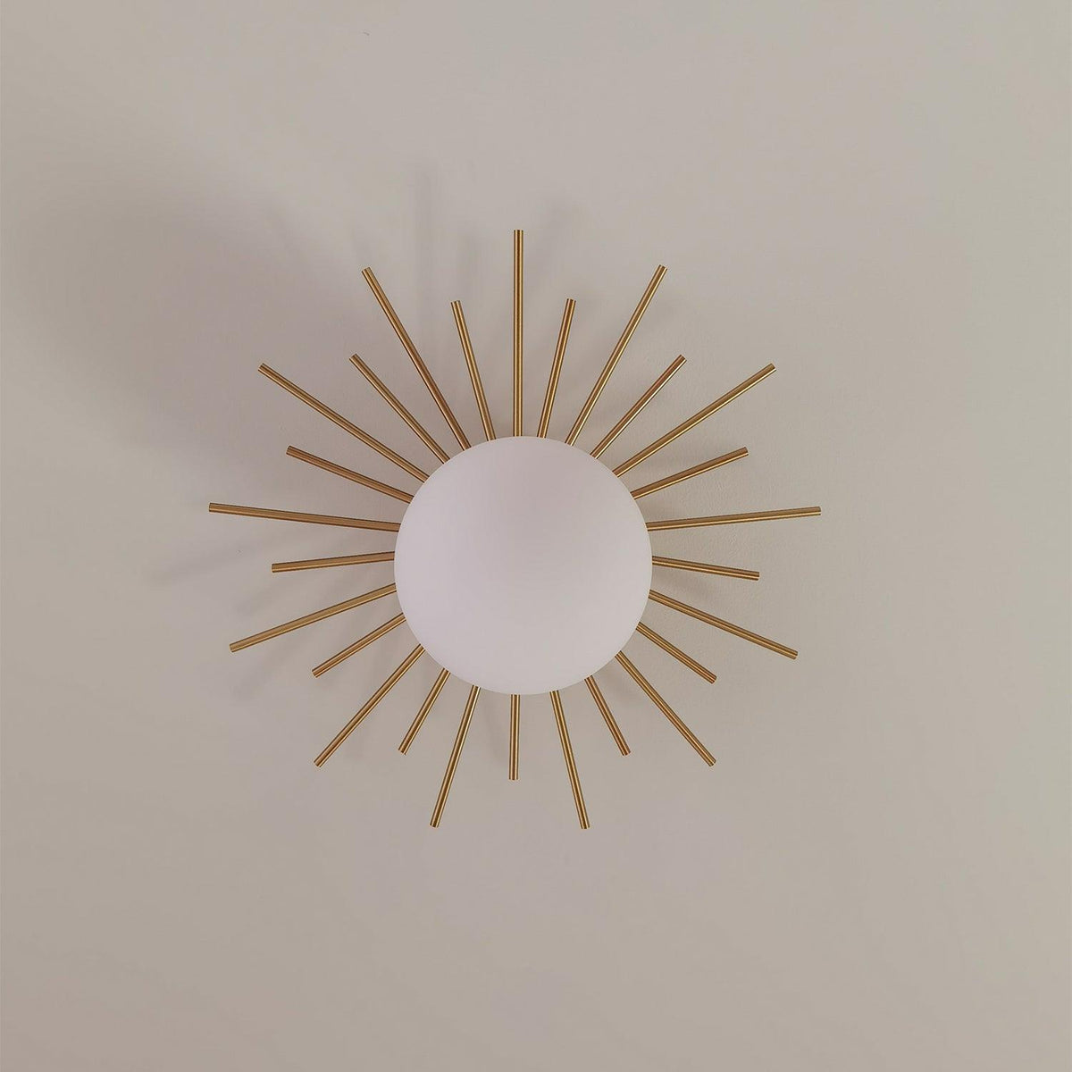 Zororia Plafonnier Brillant Étoilé Glam Moderne en Laiton