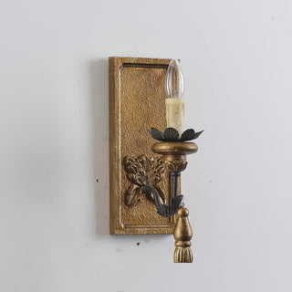 Lydorira Applique Murale Bois Métal Élégance Premium Vintage