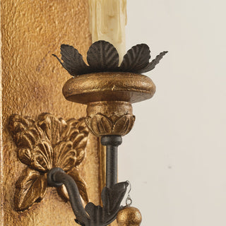 Lydorira Applique Murale Bois Métal Élégance Premium Vintage