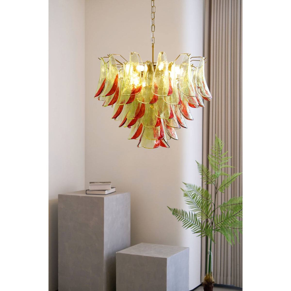 Ulvarisra Lustre Verre Luxe Postmoderne