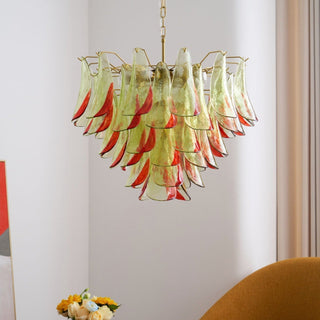 Aurora Lustre en Verre Murano Pétale Élégant