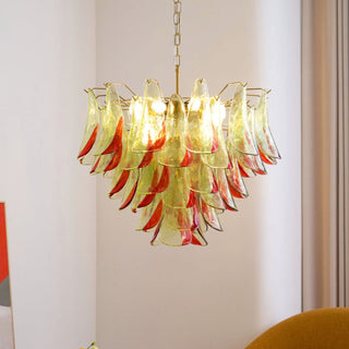 Aurora Lustre en Verre Murano Pétale Élégant