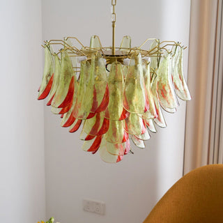 Aurora Lustre en Verre Murano Pétale Élégant