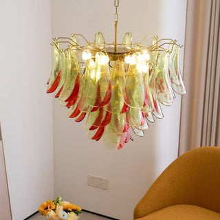 Aurora Lustre en Verre Murano Pétale Élégant