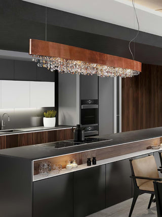 Lymara Suspension en Cristal Moderne de Luxe