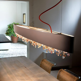 Lymara Suspension en Cristal Moderne de Luxe