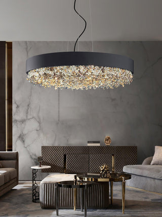 Lymara Suspension en Cristal Moderne de Luxe
