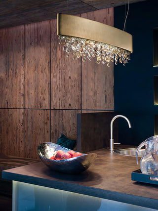 Lymara Suspension en Cristal Moderne de Luxe