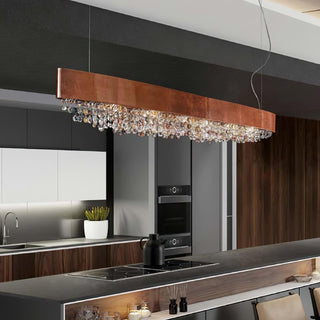 Lymara Suspension en Cristal Moderne de Luxe