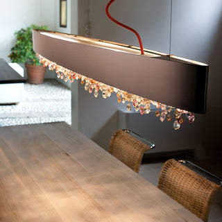 Lymara Suspension en Cristal Moderne de Luxe