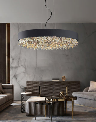 Lymara Suspension en Cristal Moderne de Luxe