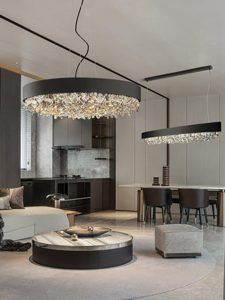 Lymara Suspension en Cristal Moderne de Luxe