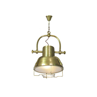 Evelor Suspension Métal Industriel Vintage