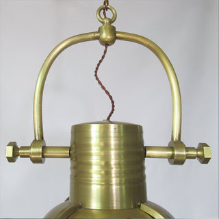 Evelor Suspension Métal Industriel Vintage