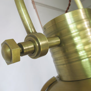 Evelor Suspension Métal Industriel Vintage