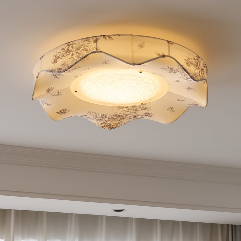 Florona Plafonnier en Tissu Art Nordique Premium