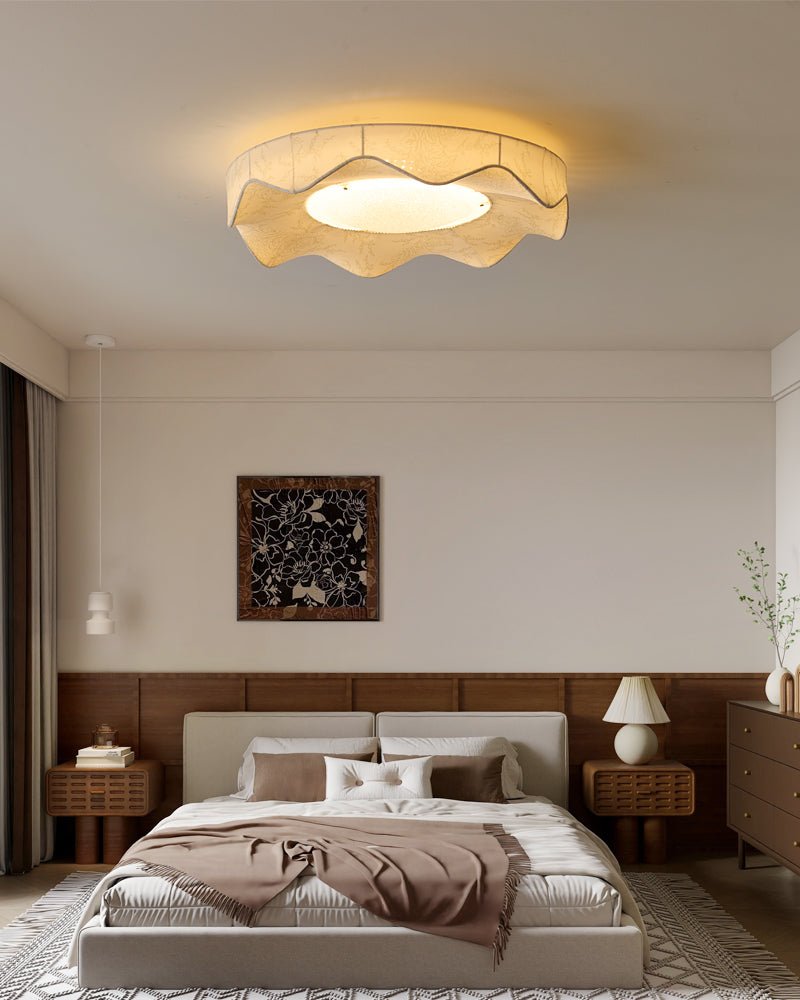 Florona Plafonnier en Tissu Art Nordique Premium