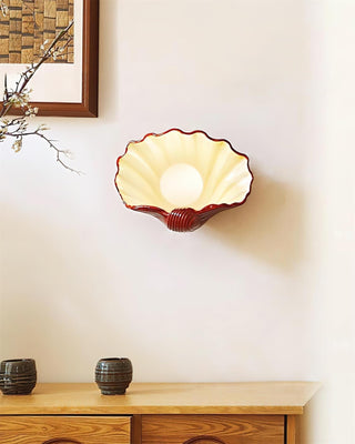 Applique Murale en Forme de Coquillage-Luire