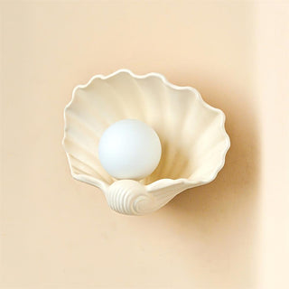 Applique Murale en Forme de Coquillage-Luire