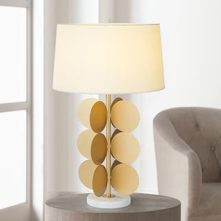 Cephaa Marble Table Lamp-Neutral Decor
