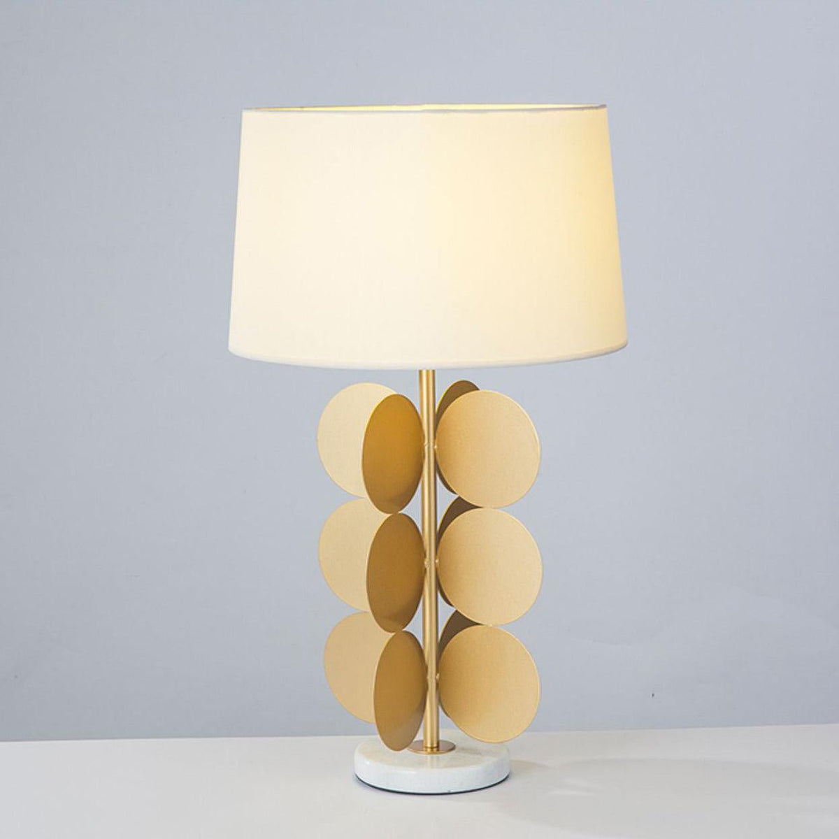 Cephaa Marble Table Lamp-Neutral Decor