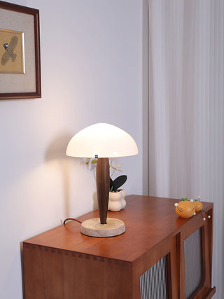 Jackson Minimalist Glass Table Lamp-Neutral Decor