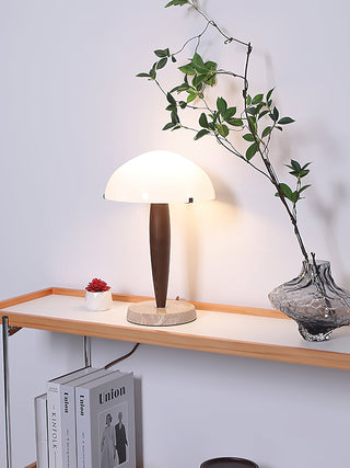 Jackson Minimalist Glass Table Lamp-Neutral Decor