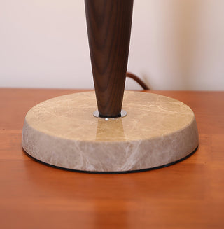 Jackson Minimalist Glass Table Lamp-Neutral Decor