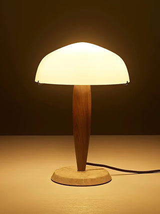 Jackson Minimalist Glass Table Lamp-Neutral Decor
